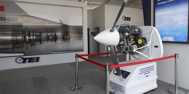 Türkiye'nin yeni İHA motoru TEKNOFEST'te!