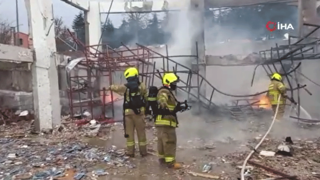 Türkiye'nin yüreğini yakan mühimmat fabrikası görüntülendi