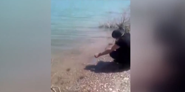 Türkiye'ye 'biyolojik saldırı' şüphesi! Esrarengiz ABD'li göle kırmızı balık bırakırken yakalandı