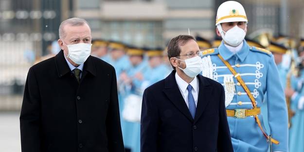 Türkiye'ye gelen Herzog'dan Başkan Erdoğan'a teşekkür