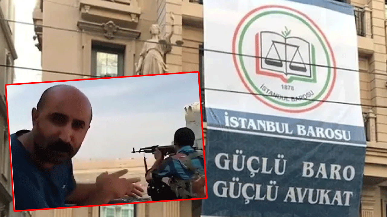 Türkiye’ye “işgalci” deyip Türk askerine ateş eden teröristlerle aynı mevzide bulunuyordu! İşte İstanbul Barosu’nun “gazetecisi!”
