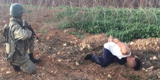 Türkiye’ye sızmaya çalışan PYD’li ensenlendi