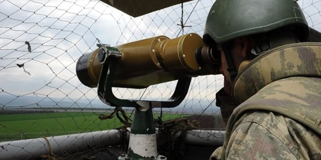 Türkiye'ye sızmaya çalışan terörist sınırda enselendi