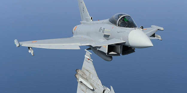 Türkiye'ye verilmeyen Euorfighter savaş uçakları o ülkeye veriliyor! Olacak iş değil