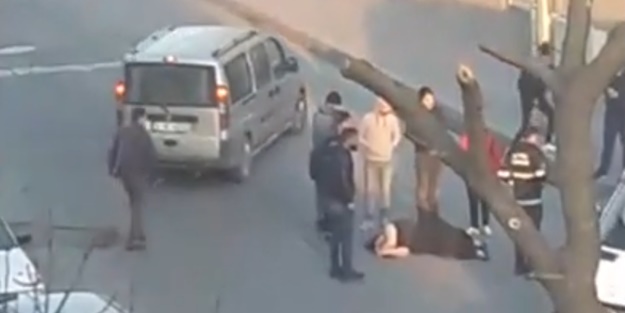 Türkiye'yi ayağa kaldıran görüntü! Yere yığılan kadını koronavirüslü diye...