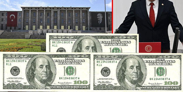 CHP'li vekil Türkiye'yi salladı! TBMM'deki odasından balya balya dolarlar fışkırdı