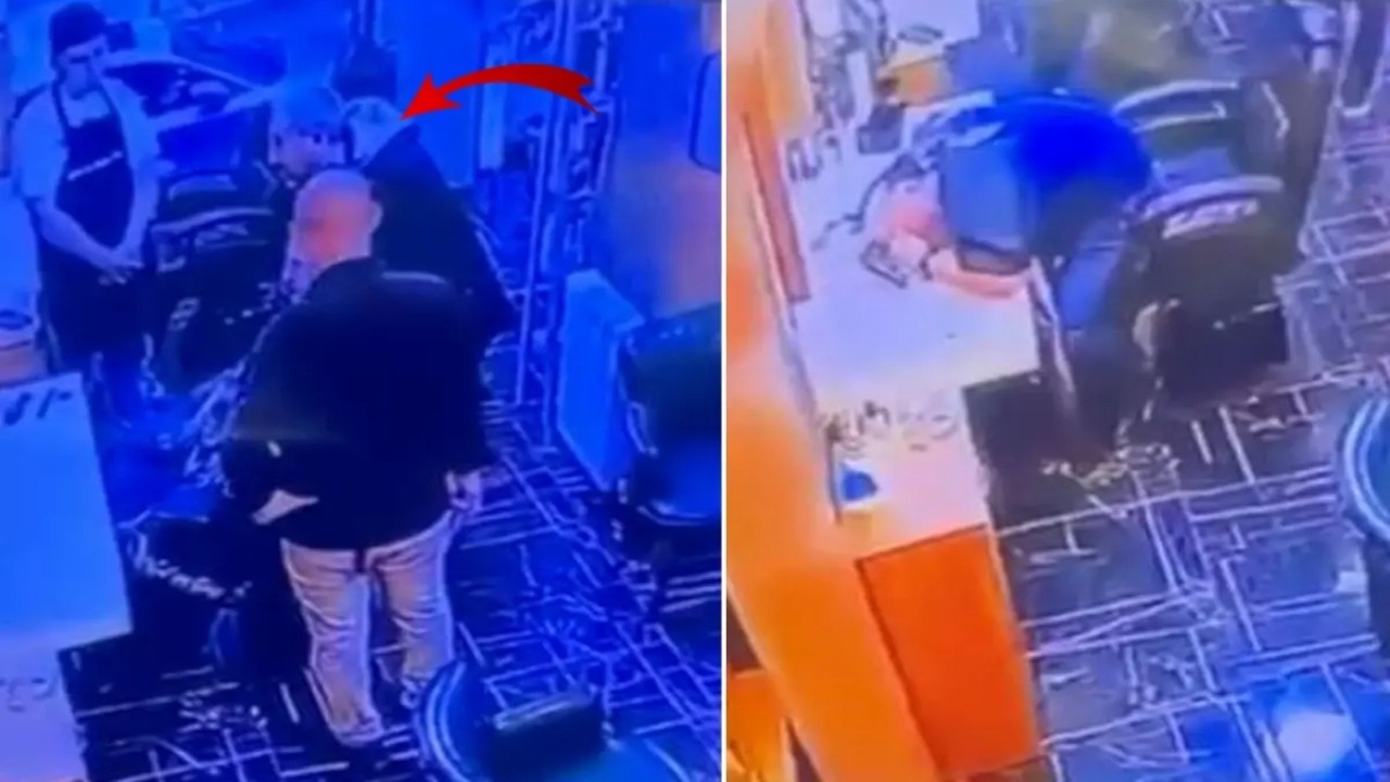 Türkiye’yi şok eden berberdeki cinayetin görüntüsü ortaya çıktı! Tıraş olan kardeşinin kafasına böyle sıkmış