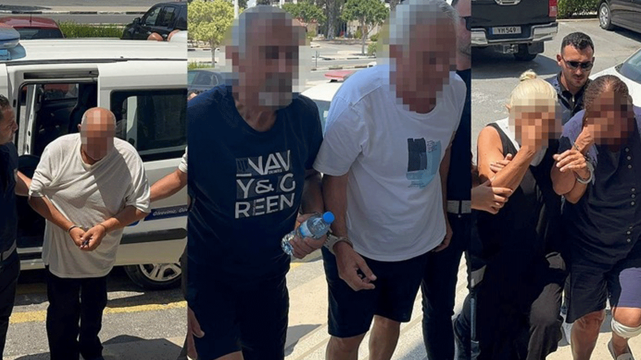 Türklere ait tapu kayıtlarıyla yakalanan 5 Rum’dan 2’si tutuklandı