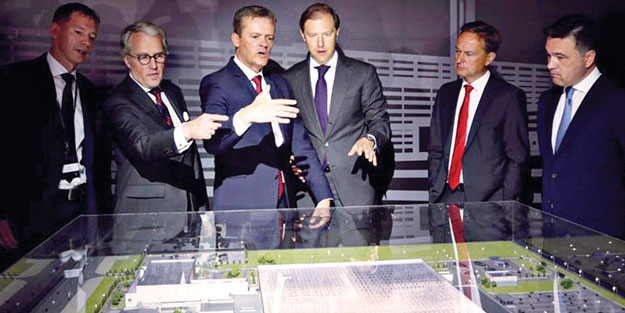 Türklerin yaptığı fabrikayı Putin açıyor