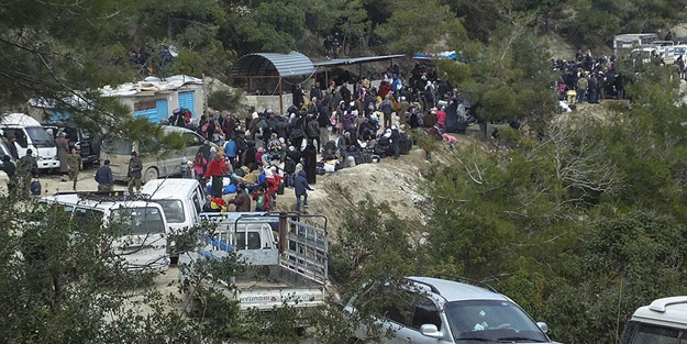 Türkmen Dağı'ndan Türkiye'ye sığındılar