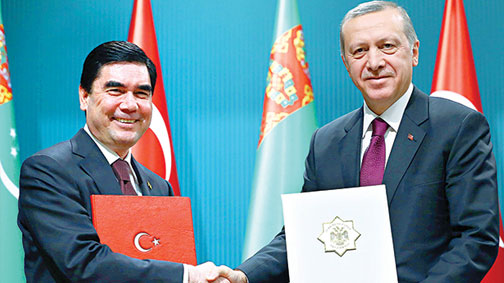 Türkmen gazını Avrupa’ya biz pazarlayacağız