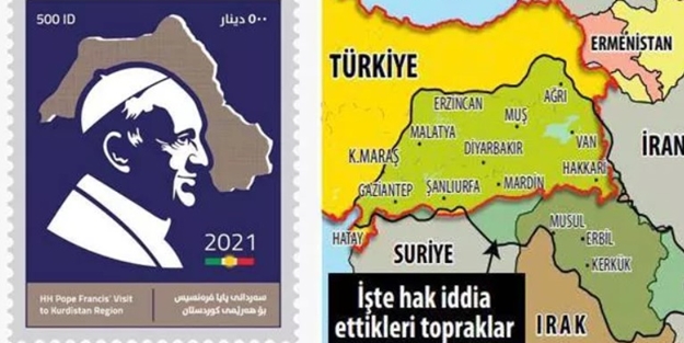 Türkmenlerden sözde haritayla ilgili Kürt yönetimine sert tepki: Milli güvenliğe tehdit!