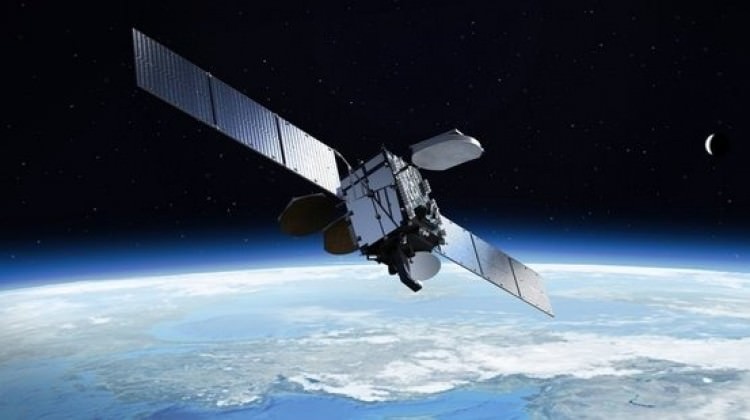 TÜRKSAT-6A uydusunda üretim aşamasında