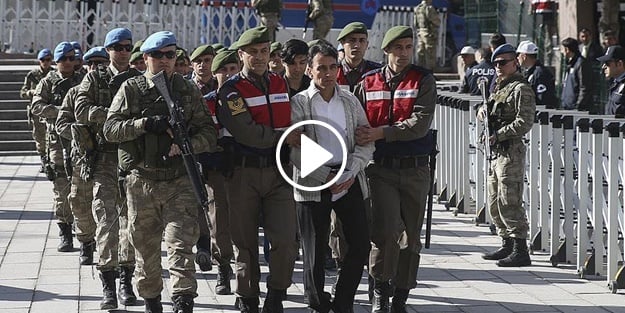 TÜRKSAT'ı basan hainler adliyeye böyle getirildi!