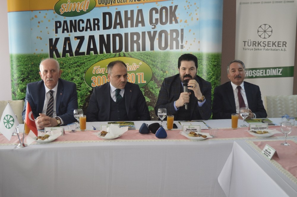 TÜRKŞEKER Genel Müdürü Alkan, Ağrı Şeker Fabrikası’nı ziyaret etti 