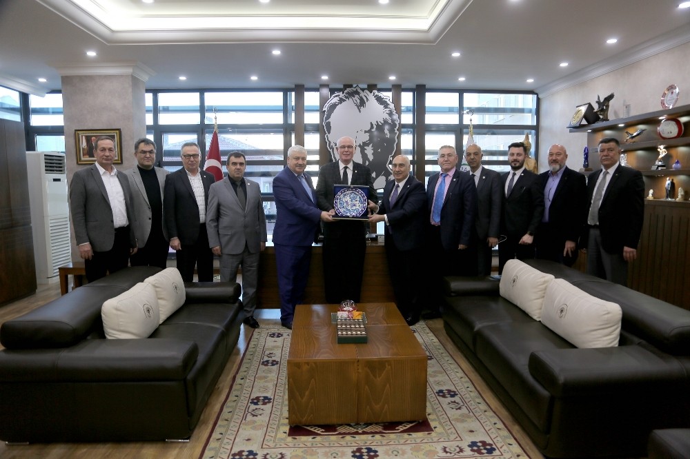TURKSİD’tan Başkan Kazım Kurt’a ziyaret 