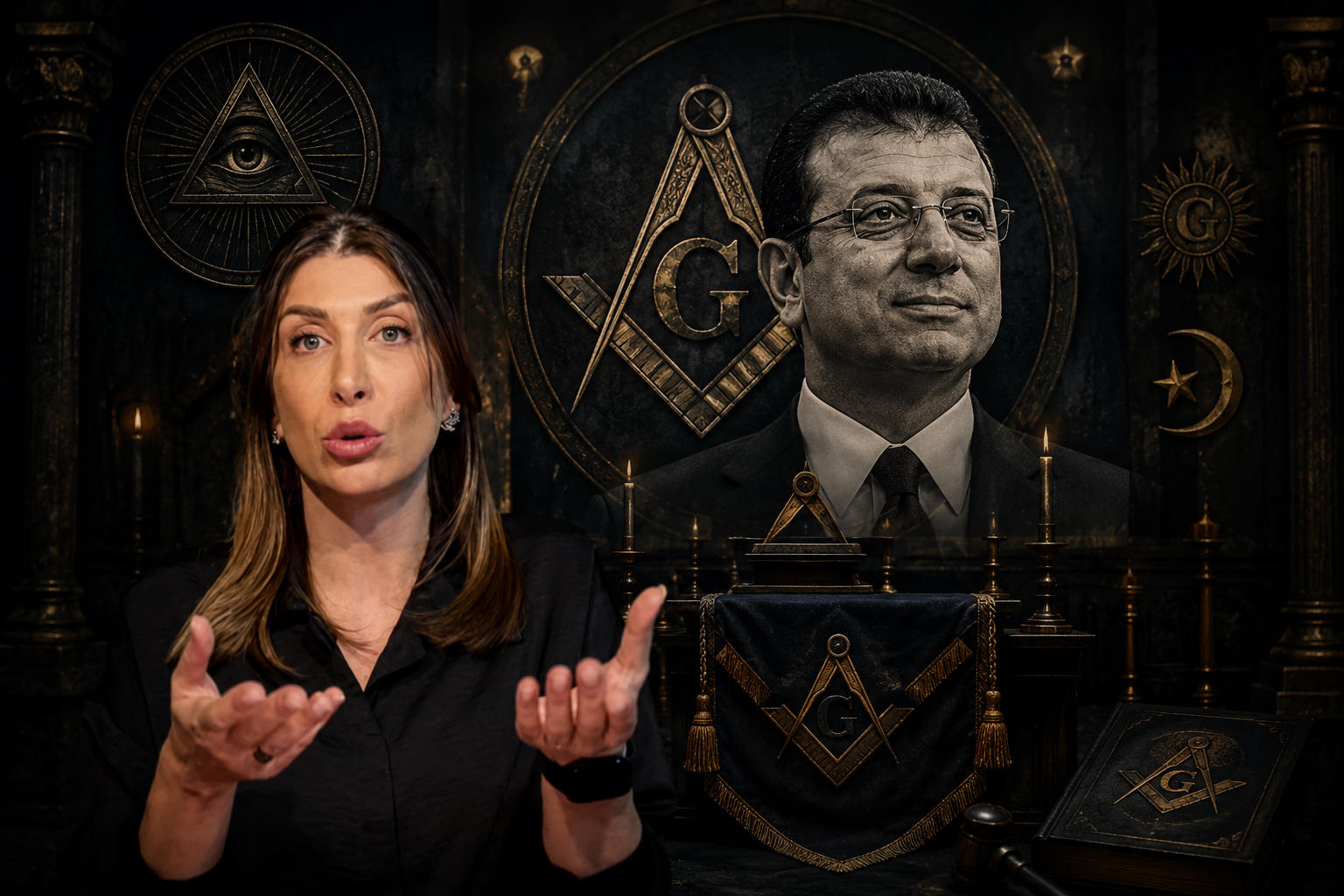 Turpun büyüğü heybeden çıktı: Tamar Tanrıyar’dan sarsıcı Mason locası ve İmamoğlu iddiaları: Tanrıyar gündemi sarsmaya devam ediyor