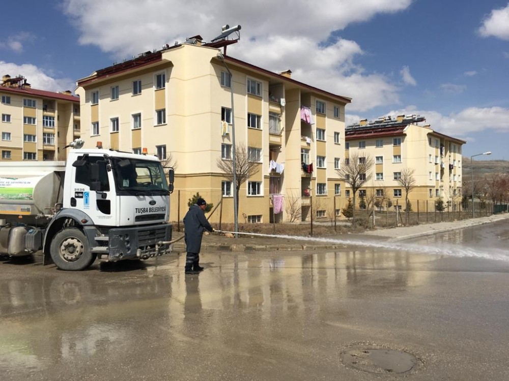 Tuşba Belediyesinden hijyen seferberliği 