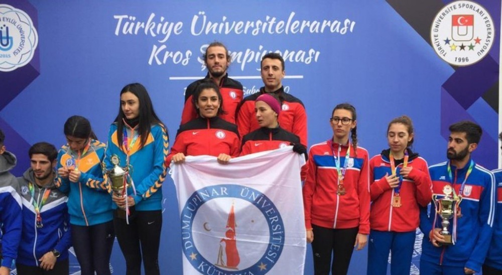 TÜSF Kros Türkiye Şampiyonası’na DPÜ damgası 