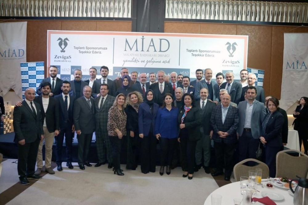 TÜSİAD Başkanı Bilecik, Malatyalı işadamlarının konuğu oldu 