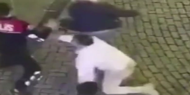 Tutuklanan Atilla Taş'ın polise saldırdığı görüntüler ortaya çıktı