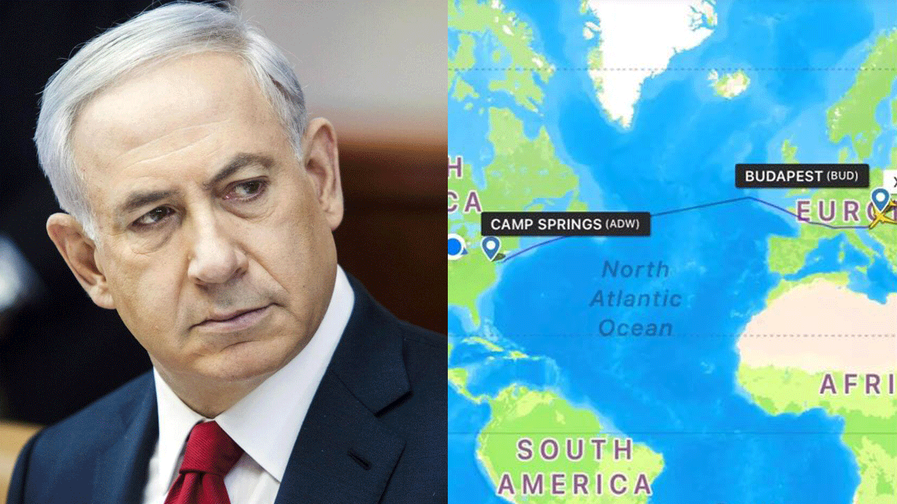 Tutuklanmaktan korkan siyonist şeytan rotasını 400 km uzattı!