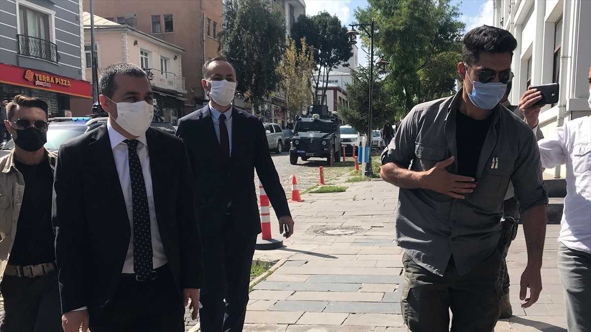 Tutuklu Bilgen’in yerine atanan Vali Öksüz göreve başladı