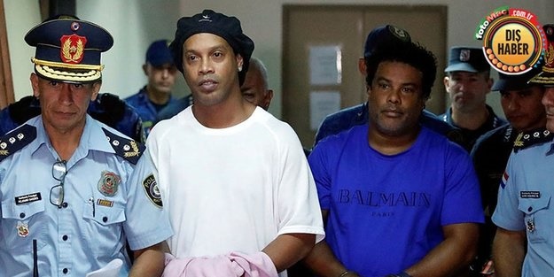 Tutuklu Ronaldinho'ya Koronavirüs darbesi