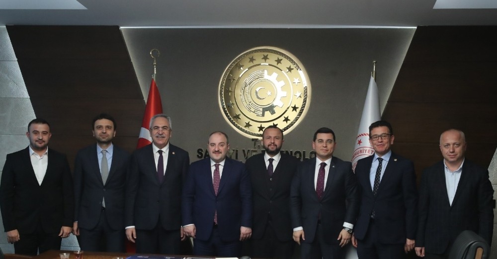 Tütüncü, Bakan Varank’ı ziyaret etti 
