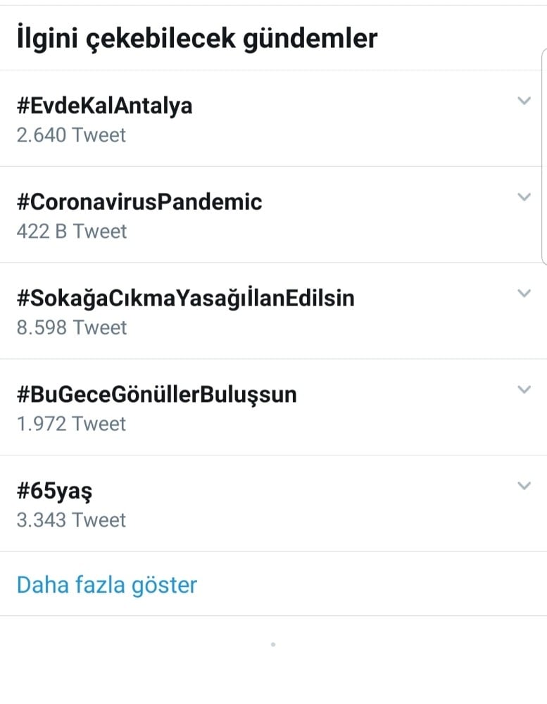 Tütüncü, ‘Evde Kal Antalya’ paylaşımıyla Twitter’da TT oldu 