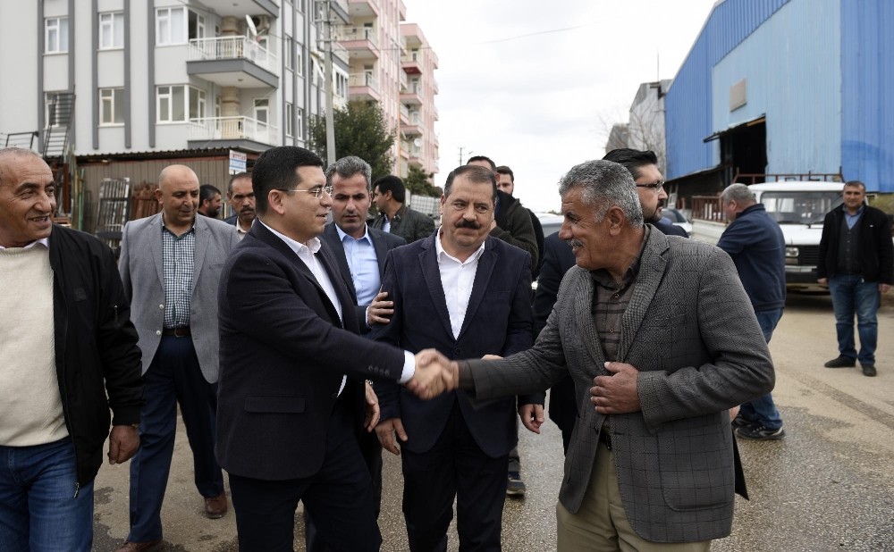 Tütüncü, Hurdacılar Sitesi’nde 