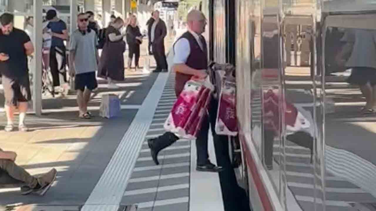 Tuvalet kağıdı için 45 dakikalık rötar: Kondüktör treni durdurup markete koştu