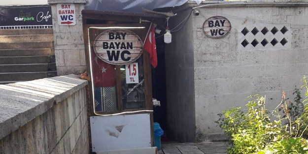 Tuvalet ücretine 'İstanbul bu kadar pahalı değil' diyerek itiraz eden cemaate büyük saygısızlık!