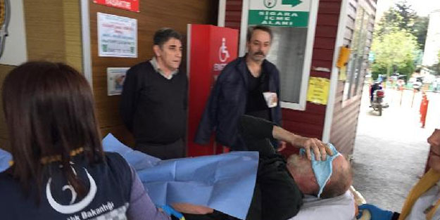 Tuvalete giderken belindeki silah ateş aldı, kalçasından yaralandı