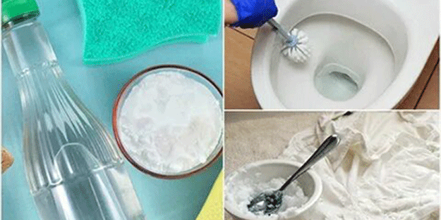 Tuvaleti ilk günkü beyazlığına çeviren yöntem! Çamaşır suyuna gerek kalmıyor...