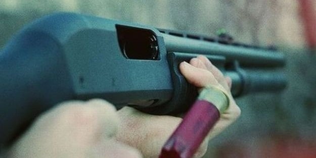 Tuvaletten çıkan adama pompalı saldırı