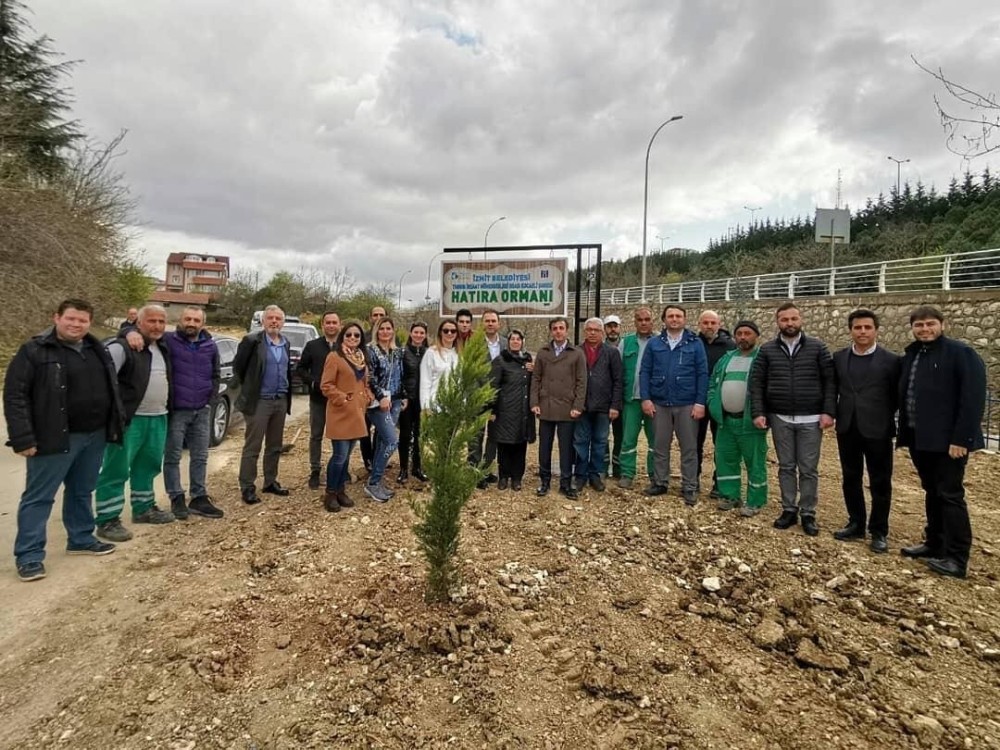 Tüysüzler’e hatıra ormanı yapıldı 