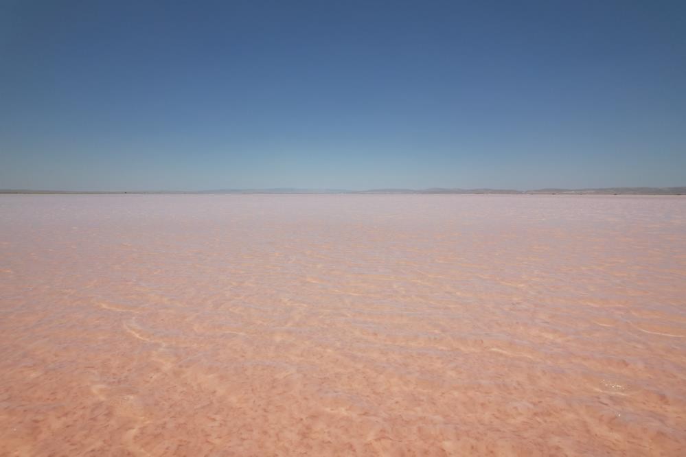 Tuz Gölü pembelere büründü