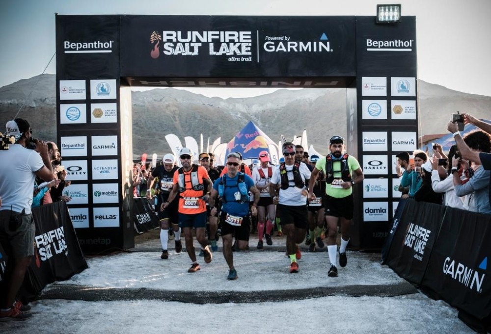 Tuz Gölü’nde maraton heyecanı 