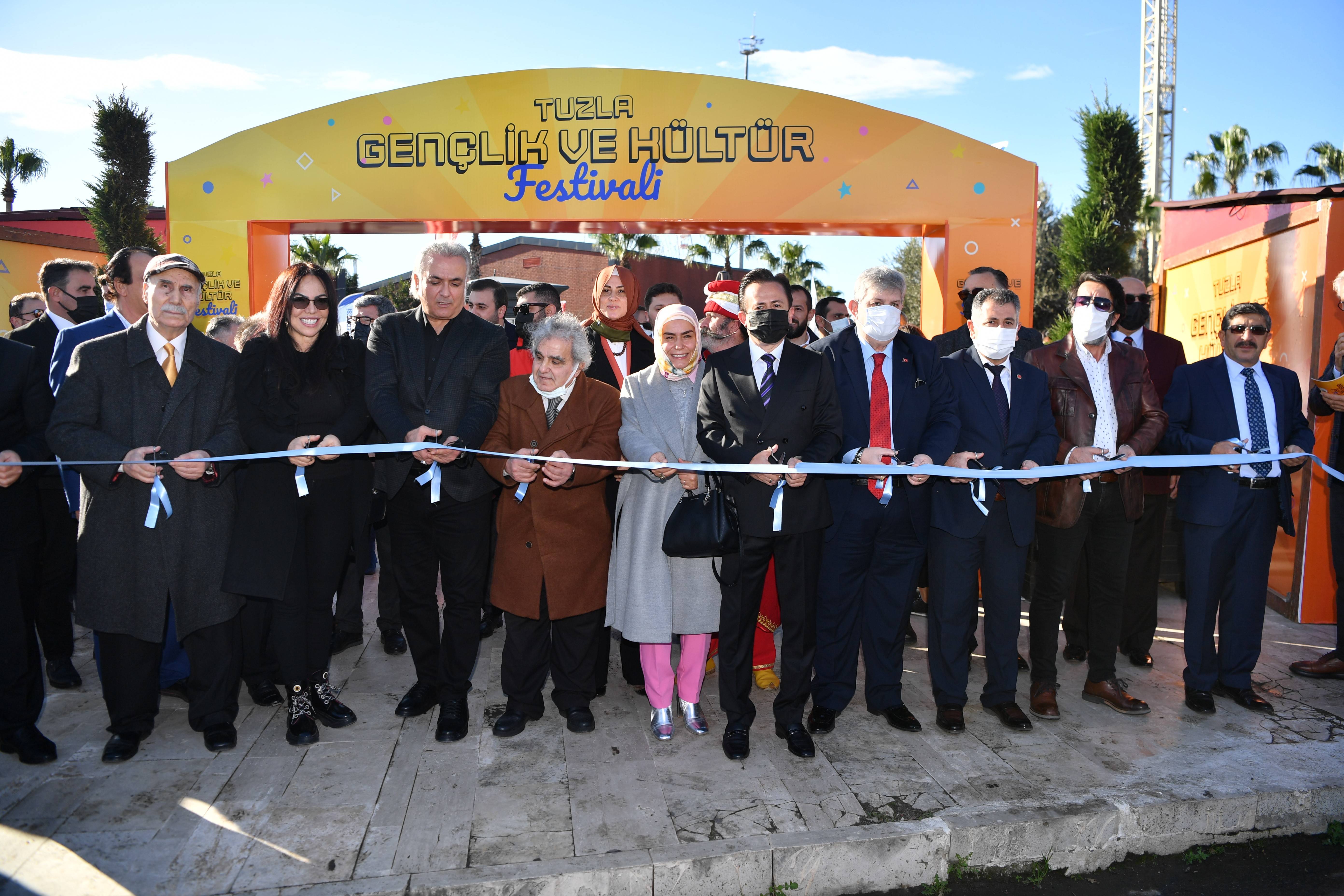 Tuzla Belediyesi Gençlik ve Kültür Festivali başladı