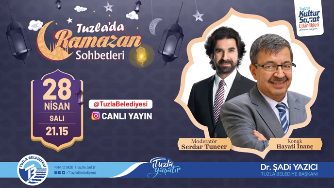Tuzla Belediyesi, Ramazan etkinliklerini sosyal medyaya taşıyor 