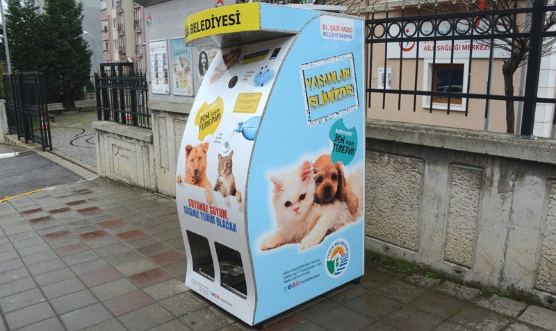 Tuzla Belediyesi sokak hayvanlarını unutmadı