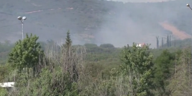 Tuzla Piyade Okulu'nda korkutan yangın