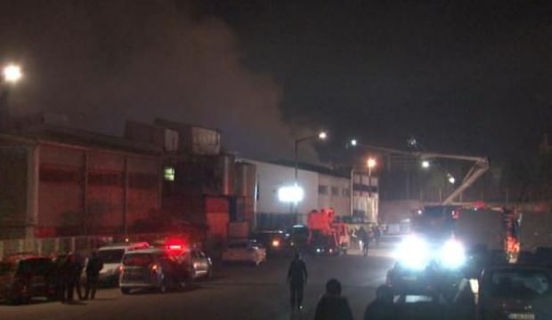 Tuzla'da korkutan yangın