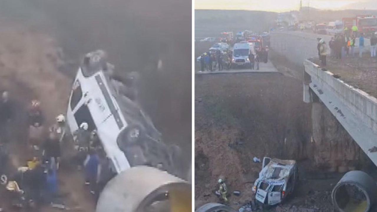 Tuzla'da servis minibüsü şarampole yuvarlandı! Ölü ve yaralılar var