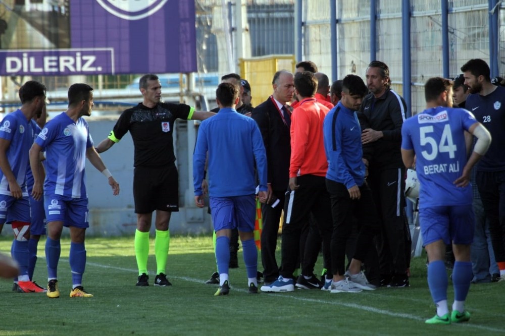 Tuzlaspor, rövanş maçına çıkmama kararı aldı 