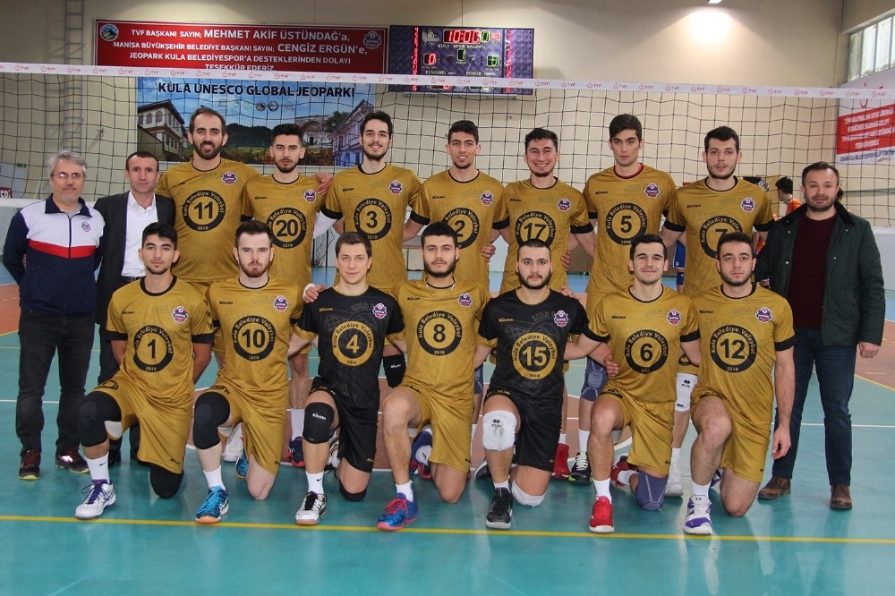 TVF Erkekler 1. Ligi: Jeopark Kula Belediyespor: 3 - İBBSK: 1 