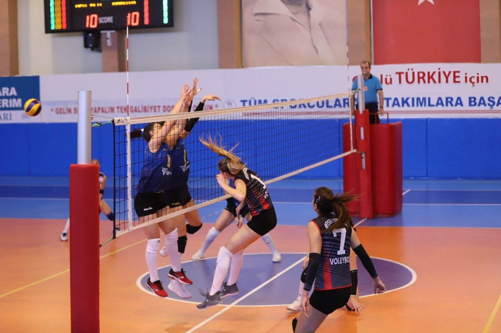 TVF Kadınlar 1. Lig: Nevşehir Belediyespor: 2 Mardin Büyükşehir Başakspor:3 