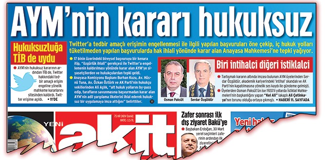 Twitter hakimleri sus-pus