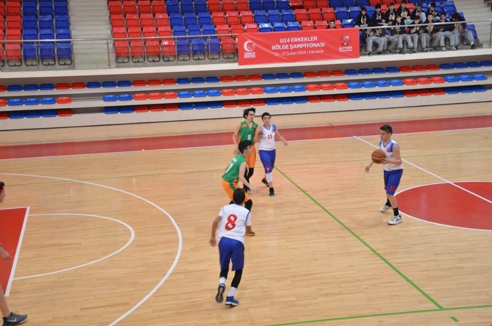 U14 Erkekler Bölge Şampiyonası Karabük’te başladı 